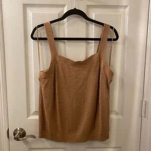 NWT ribbed knit cami